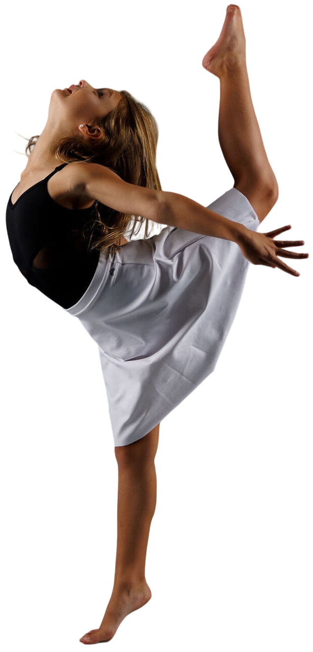 female contemporary dancer